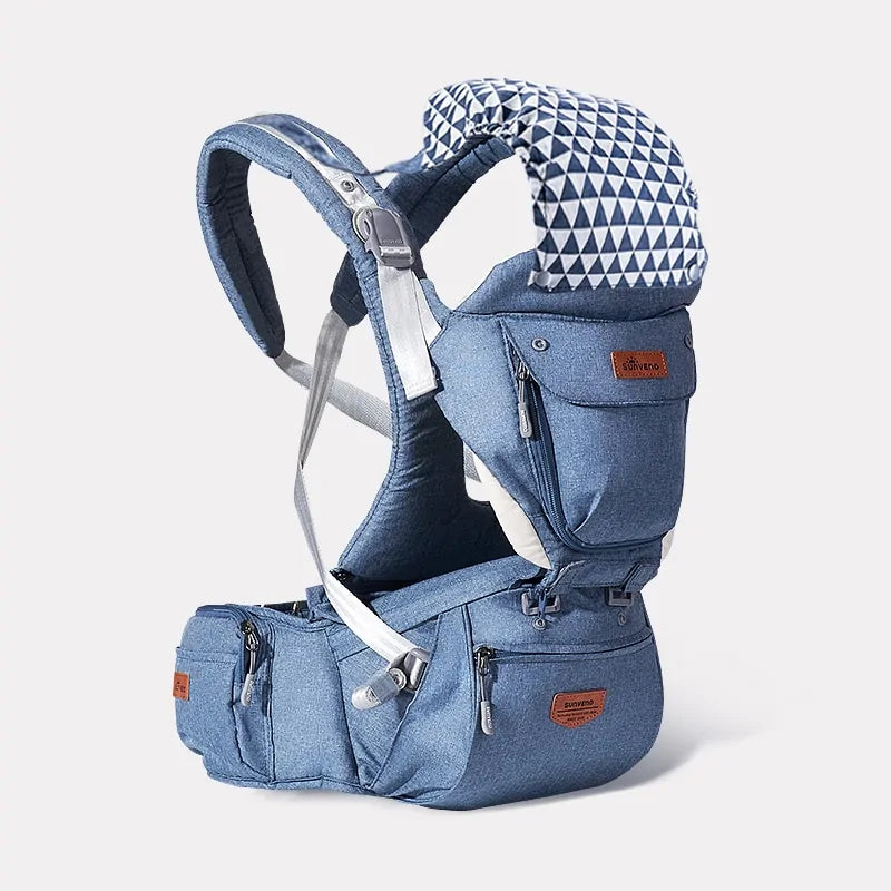 Sunveno Ergonomic Baby Carrier with Hip Seat