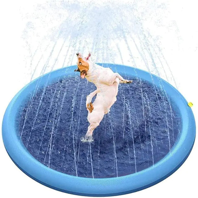 Summer Dog Toy Splash Sprinkler Pad