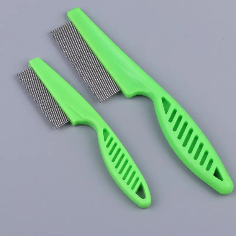 Pet Stainless Steel Comfortable Flea Comb For Dog And Cat