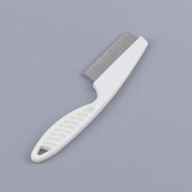 Pet Stainless Steel Comfortable Flea Comb For Dog And Cat