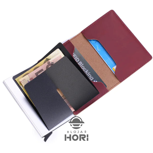 Smart PRO Anti-Theft PU Leather Wallet!